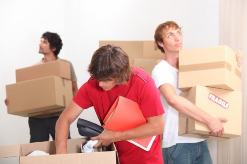 Organised packing supplies for a flat or office move in Kentish Town