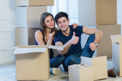 Careful wrapping and lifting equipment used for piano removals