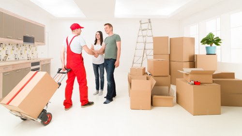 Local van service for flats and office transport