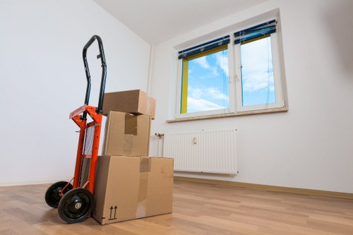 Commercial moving truck support for businesses in Kentish Town